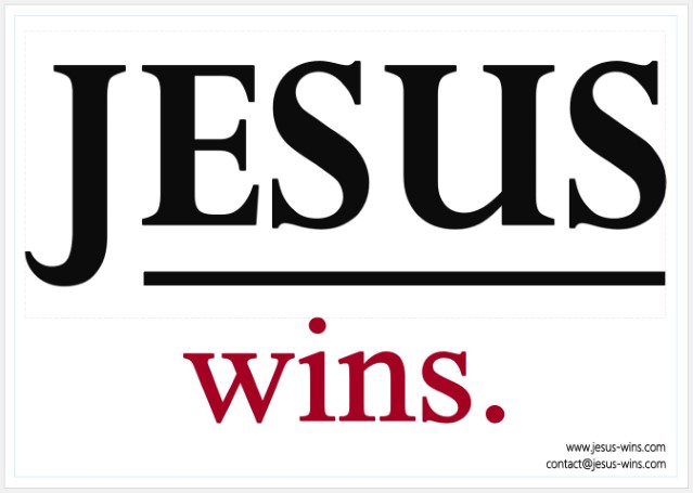 Jesus wins